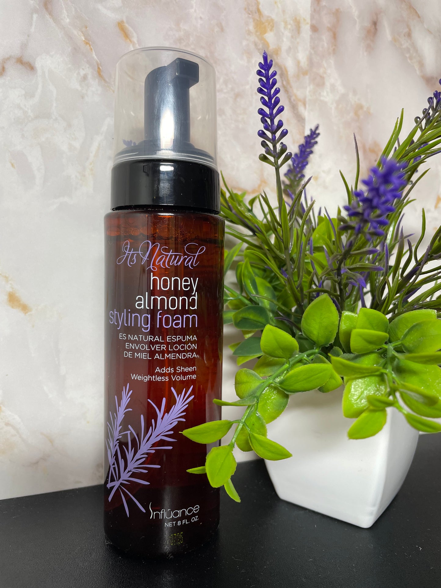 It’s Natural Honey Almond styling foam