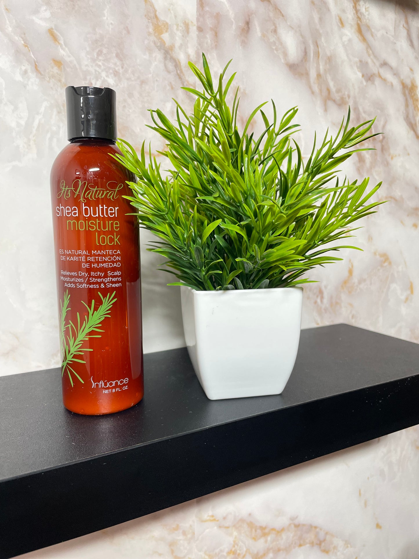 It’s Natural Shea Butter moisture lock