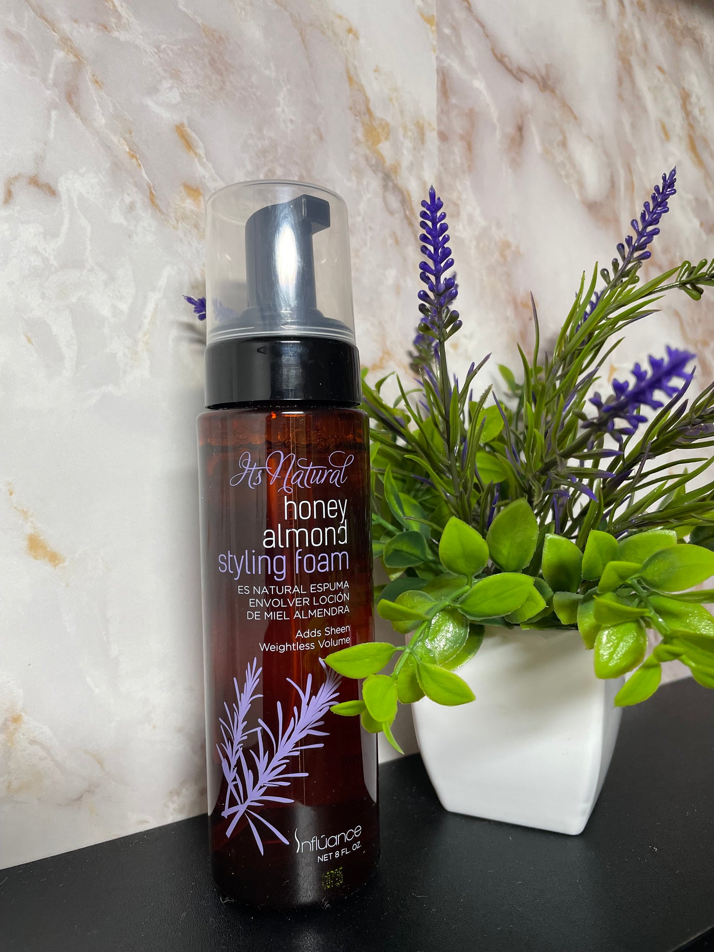 It’s Natural Honey Almond styling foam