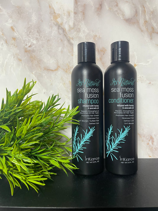 It’s natural Sea moss shampoo & conditioner set