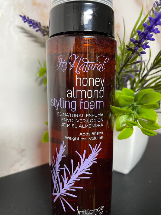 It’s Natural Honey Almond styling foam