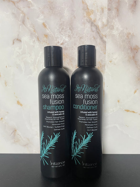 It’s natural Sea moss shampoo & conditioner set